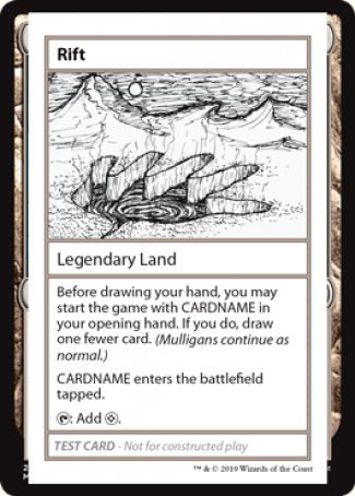 Rift (2021 Edition) [Mystery Booster Playtest Cards] | Black Swamp Games