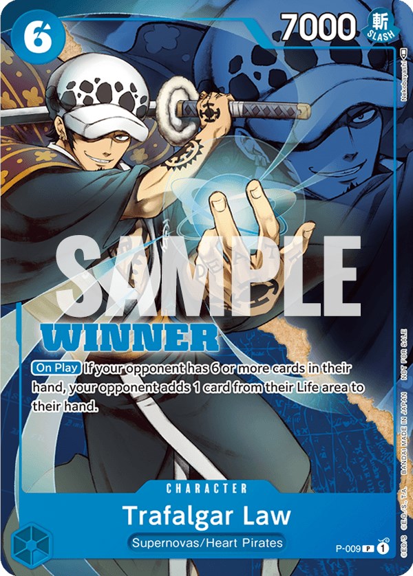 Trafalgar Law (P-009) (Winner Pack Vol. 1) [One Piece Promotion Cards] | Black Swamp Games