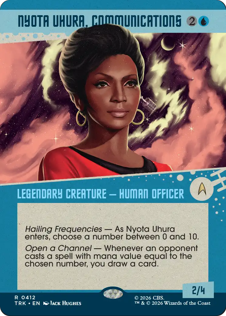 Nyota Uhura, Communications (Showcase) [Star Trek] | Black Swamp Games