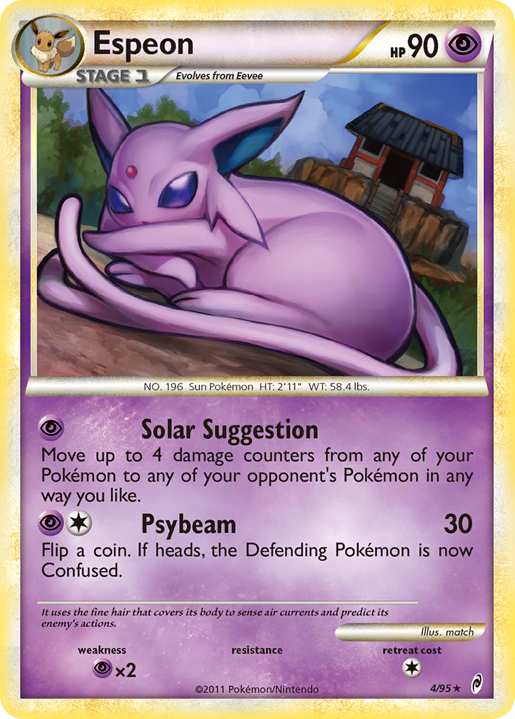 Espeon (4/95) [HeartGold & SoulSilver: Call of Legends] | Black Swamp Games