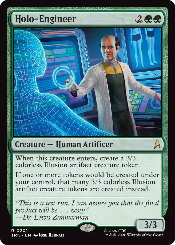 Holo-Engineer [Star Trek] | Black Swamp Games
