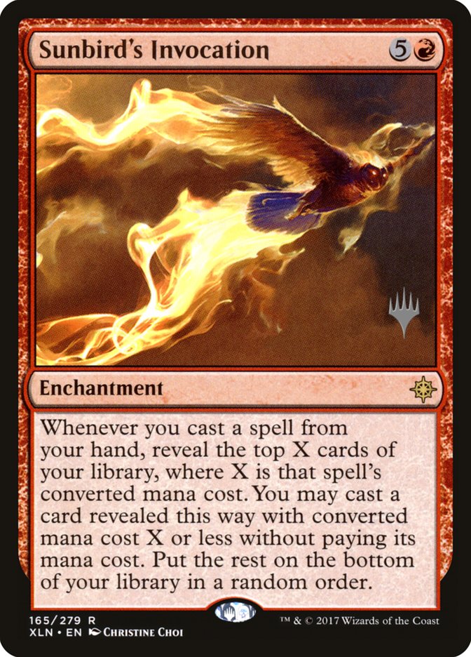 Sunbird's Invocation (Promo Pack) [Ixalan Promos] | Black Swamp Games