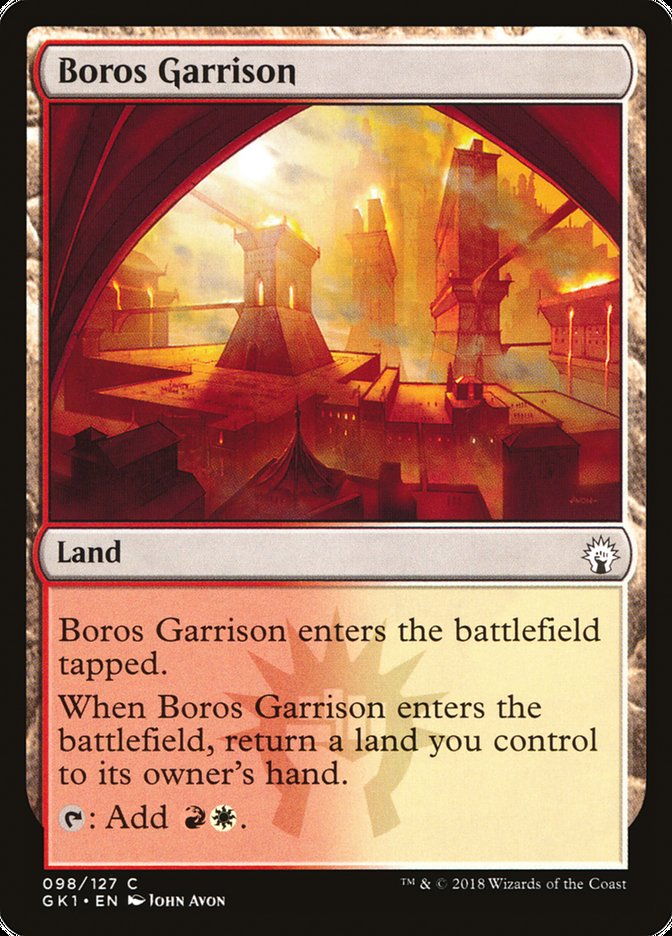 Boros Garrison [Guilds of Ravnica Guild Kit] | Black Swamp Games