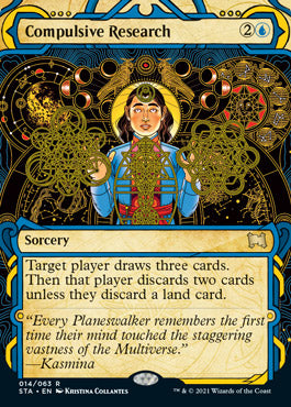 Compulsive Research (Foil Etched) [Strixhaven: Mystical Archive] | Black Swamp Games