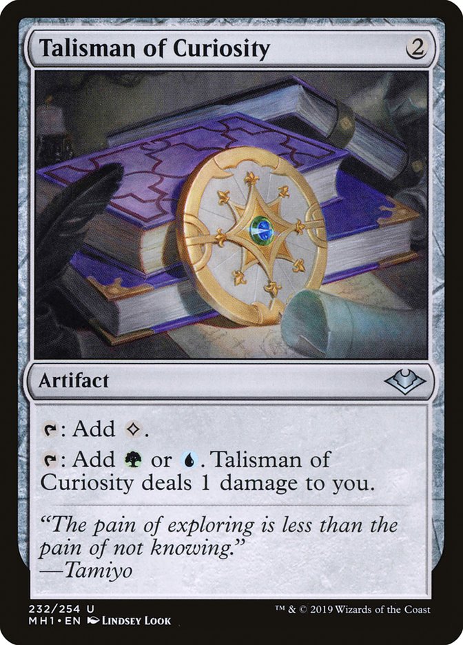 Talisman of Curiosity [Modern Horizons] | Black Swamp Games