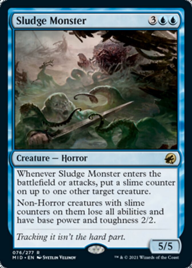 Sludge Monster [Innistrad: Midnight Hunt] | Black Swamp Games