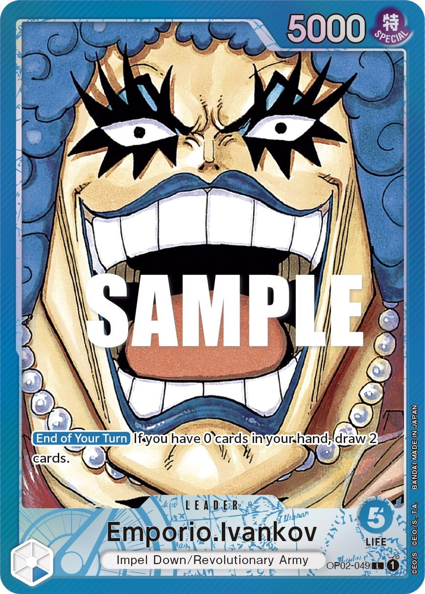 Emporio.Ivankov (Alternate Art) [Paramount War] | Black Swamp Games