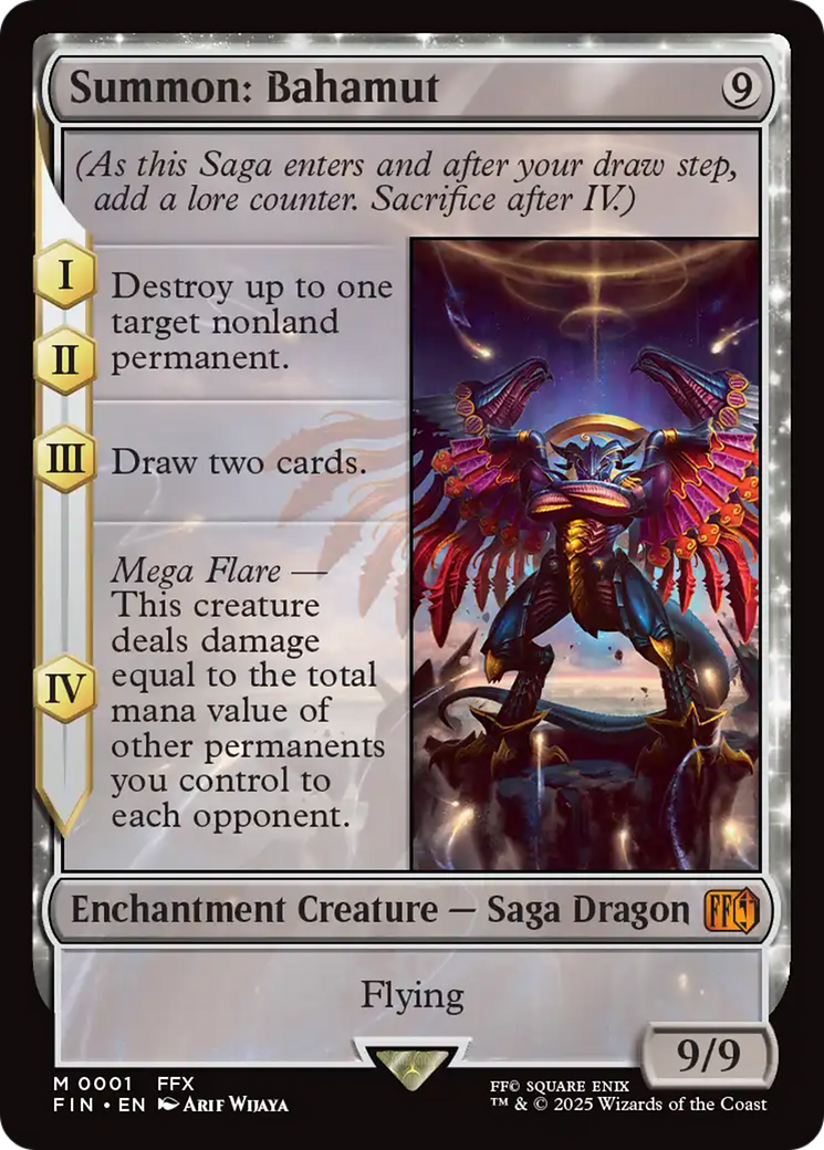 Summon: Bahamut [FINAL FANTASY] | Black Swamp Games