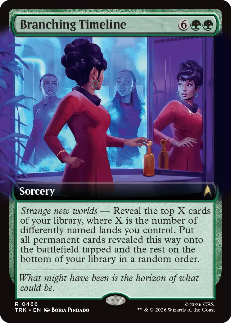 Branching Timeline (Extended Art) [Star Trek] | Black Swamp Games