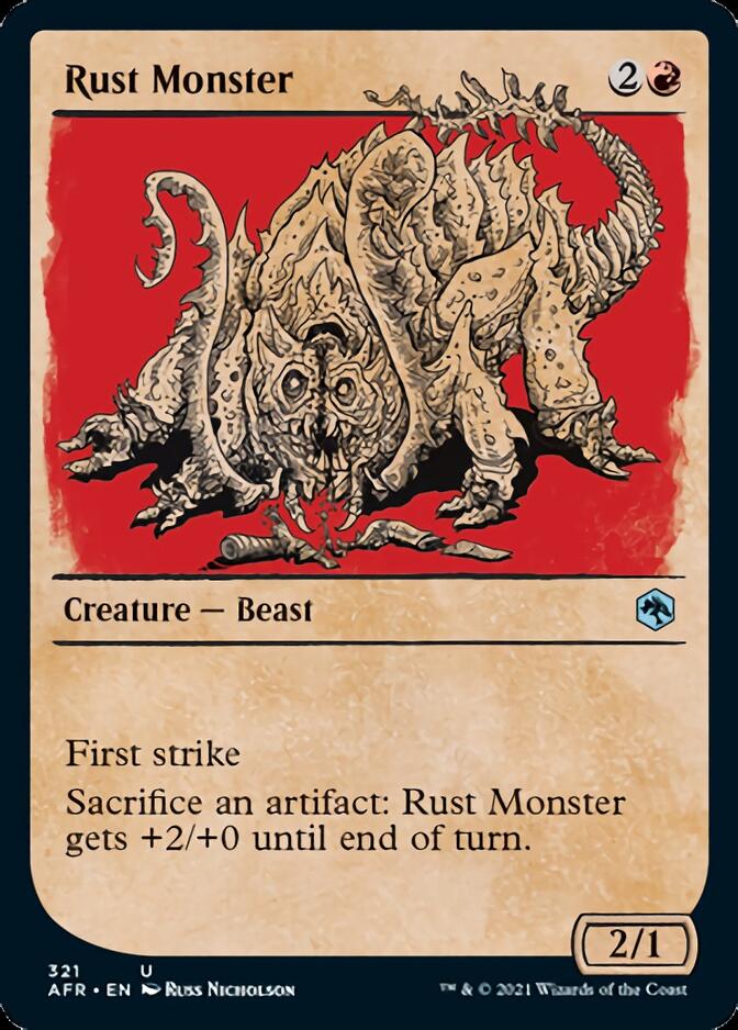 Rust Monster (Showcase) [Dungeons & Dragons: Adventures in the Forgotten Realms] | Black Swamp Games
