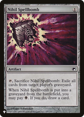 Nihil Spellbomb [The List] | Black Swamp Games