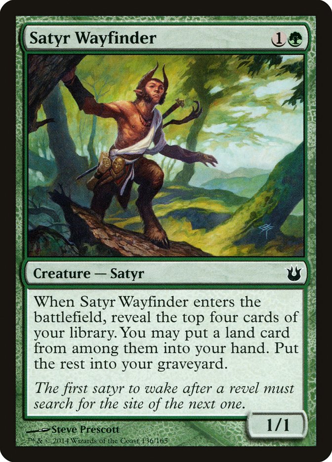 Satyr Wayfinder [Born of the Gods] | Black Swamp Games