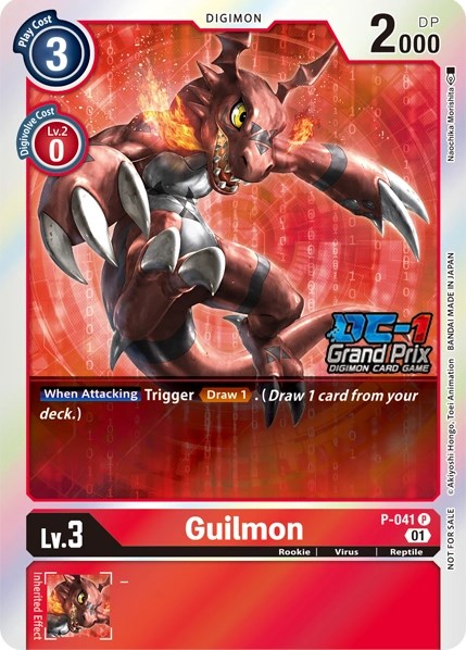 Guilmon [P-041] (Grand Prix 2022) [Promotional Cards] | Black Swamp Games