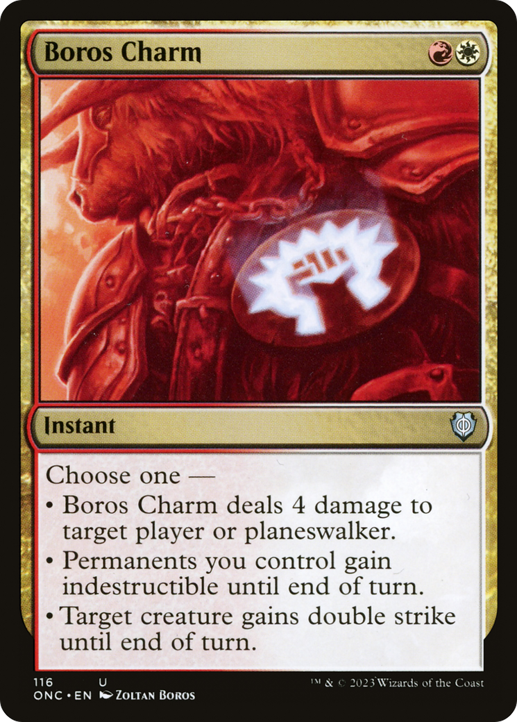 Boros Charm [Phyrexia: All Will Be One Commander] | Black Swamp Games