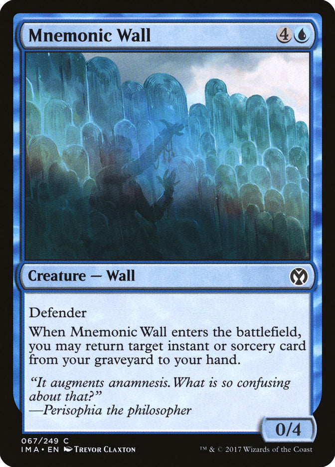 Mnemonic Wall [Iconic Masters] | Black Swamp Games
