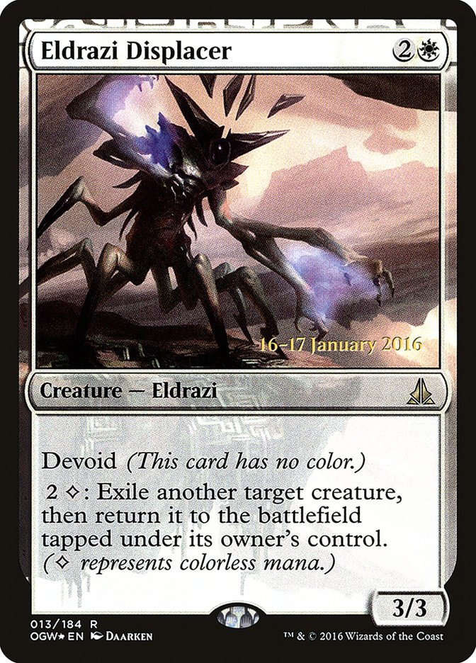 Eldrazi Displacer [Oath of the Gatewatch Prerelease Promos] | Black Swamp Games