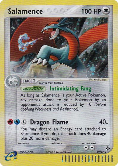 Salamence (19/97) (League Promo 2004) [League & Championship Cards] | Black Swamp Games