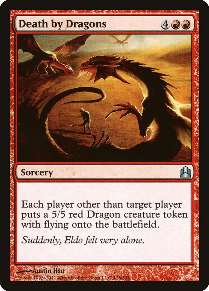 Death by Dragons [Commander 2011] | Black Swamp Games