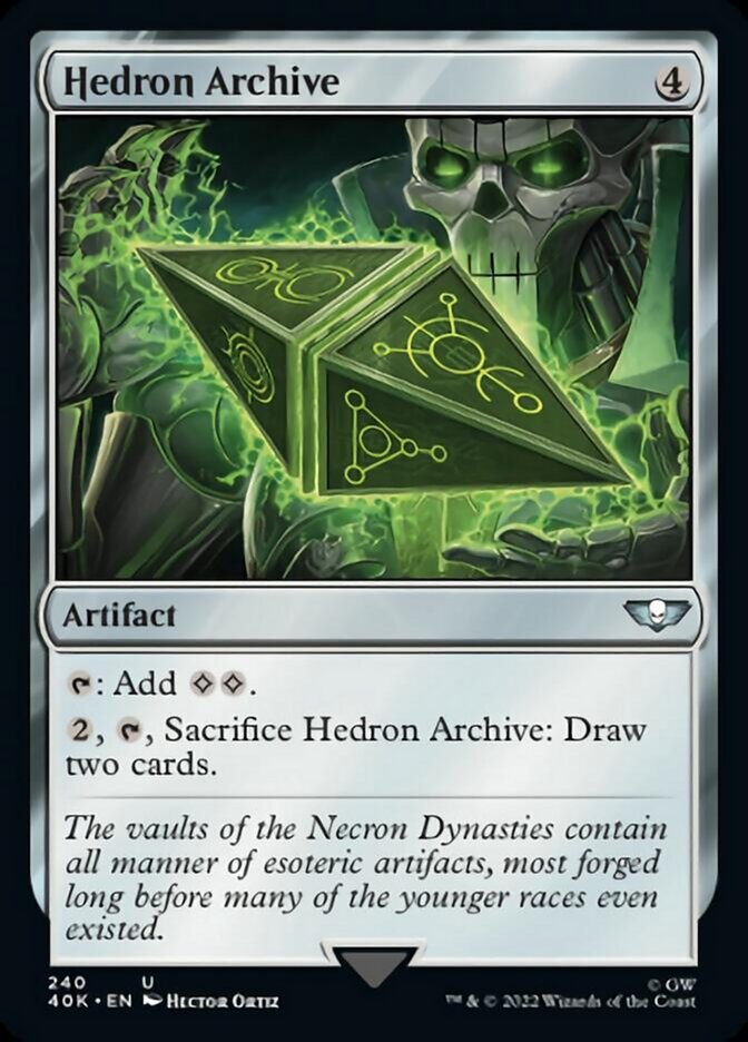 Hedron Archive (Surge Foil) [Warhammer 40,000] | Black Swamp Games