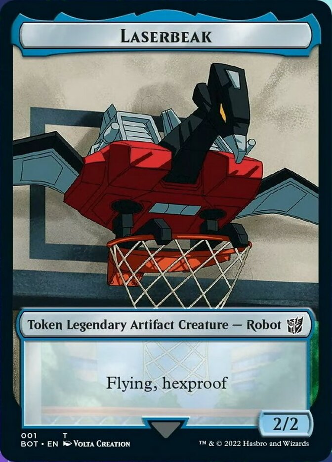 Laserbeak [Transformers Tokens] | Black Swamp Games