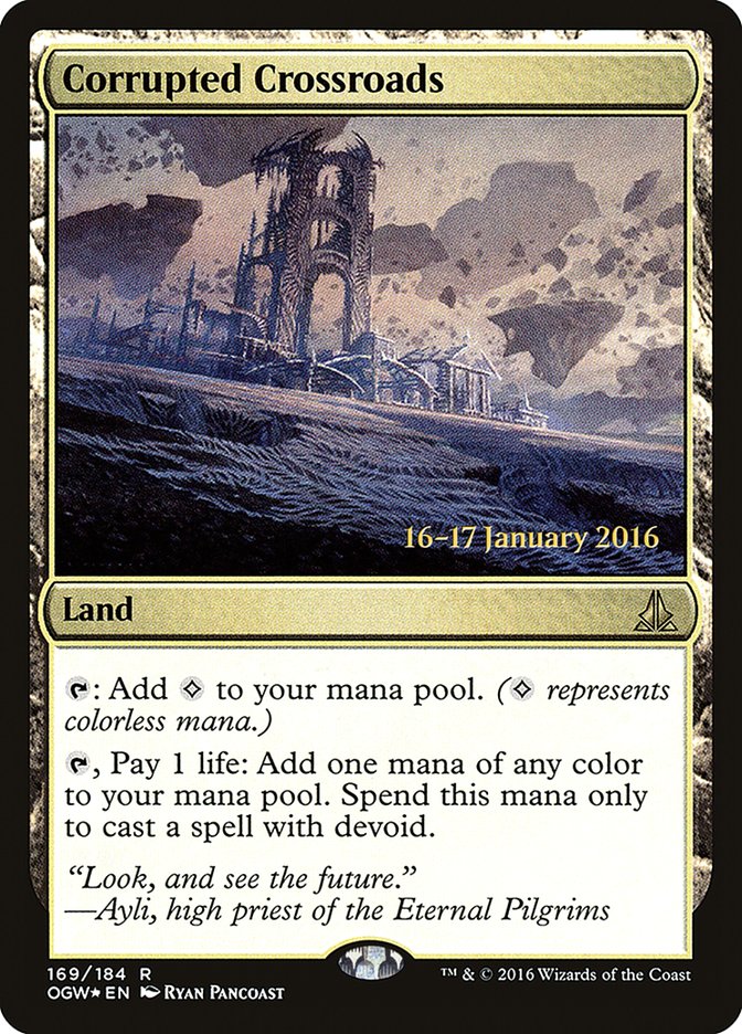 Corrupted Crossroads [Oath of the Gatewatch Prerelease Promos] | Black Swamp Games