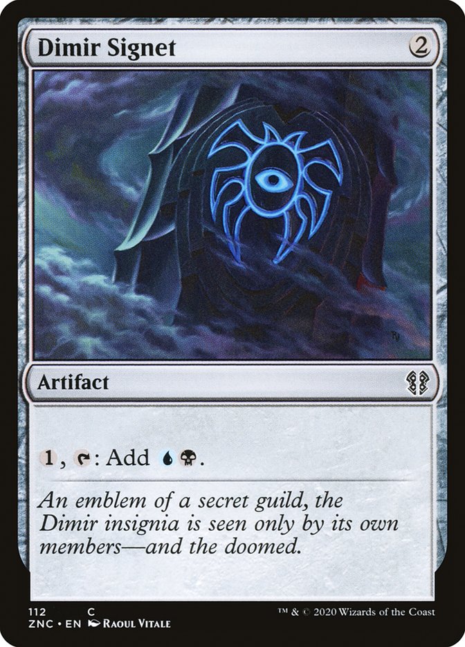 Dimir Signet [Zendikar Rising Commander] | Black Swamp Games