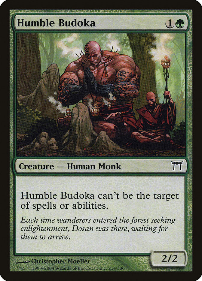 Humble Budoka [Champions of Kamigawa] | Black Swamp Games