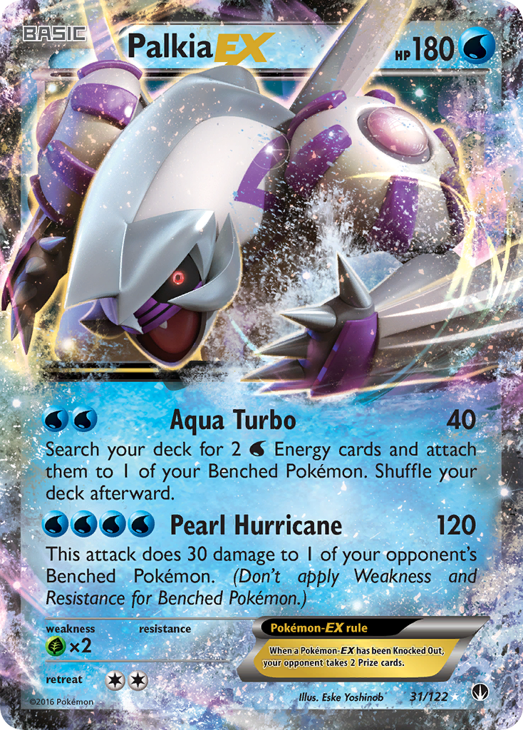 Palkia EX (31/122) [XY: BREAKpoint] | Black Swamp Games
