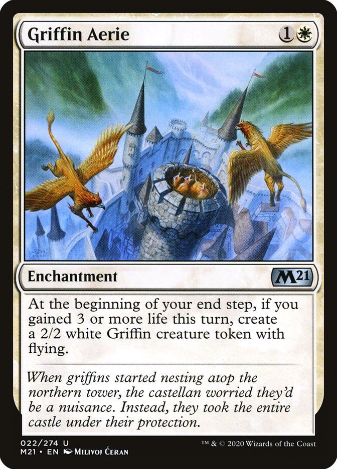 Griffin Aerie [Core Set 2021] | Black Swamp Games
