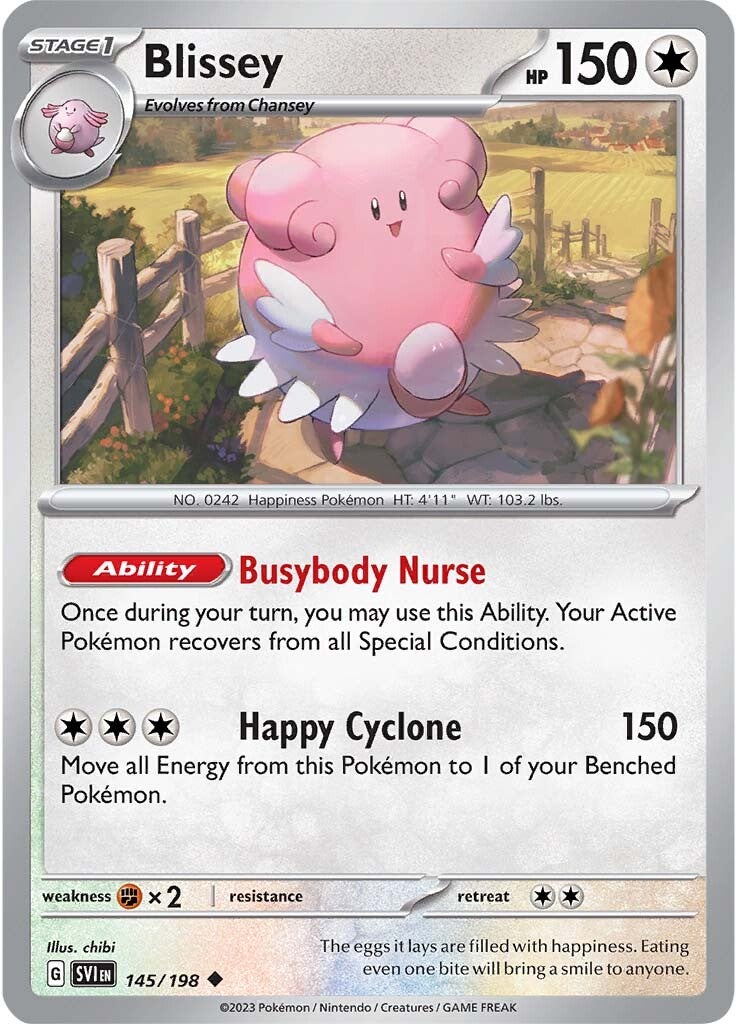 Blissey (145/198) [Scarlet & Violet: Base Set] | Black Swamp Games