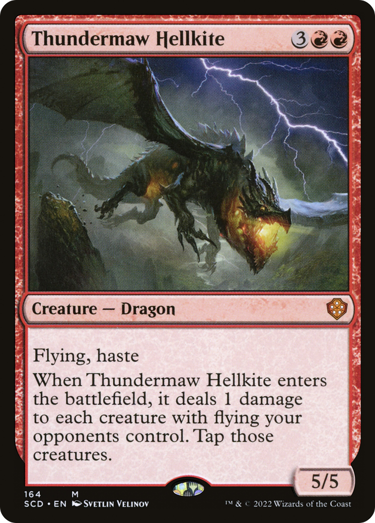 Thundermaw Hellkite [Starter Commander Decks] | Black Swamp Games