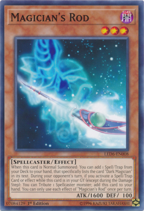 Magician's Rod [LED6-EN008] Common | Black Swamp Games
