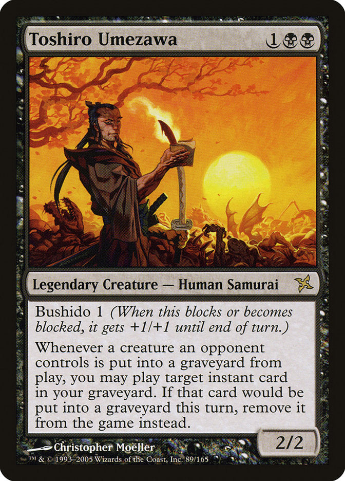 Toshiro Umezawa [Betrayers of Kamigawa] | Black Swamp Games