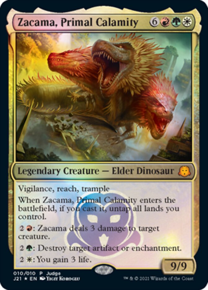 Zacama, Primal Calamity [Judge Gift Cards 2021] | Black Swamp Games