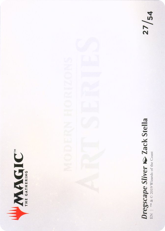 Dregscape Sliver // Dregscape Sliver [Modern Horizons Art Series] | Black Swamp Games