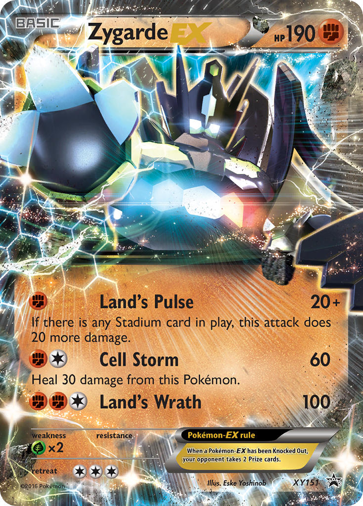 Zygarde EX (XY151) [XY: Black Star Promos] | Black Swamp Games