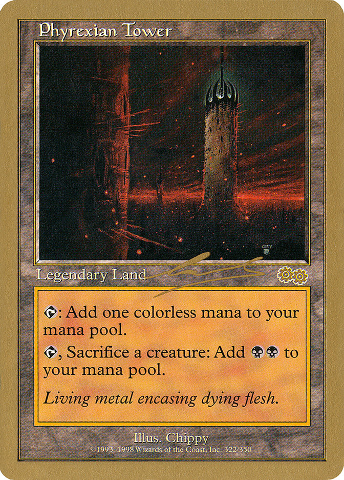 Phyrexian Tower (Nicolas Labarre) [World Championship Decks 2000] | Black Swamp Games