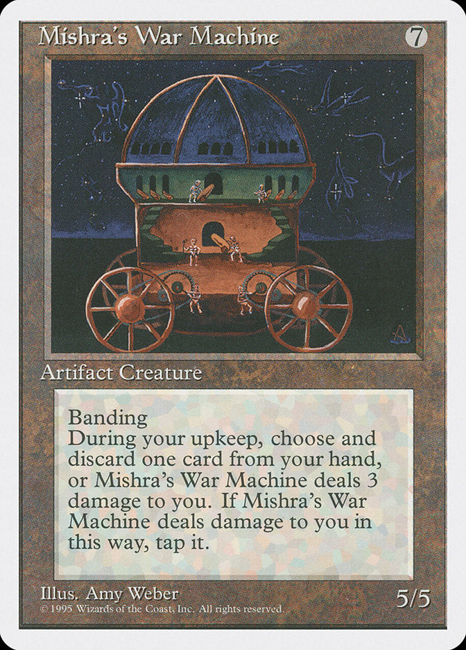 Mishra's War Machine [Fourth Edition] | Black Swamp Games