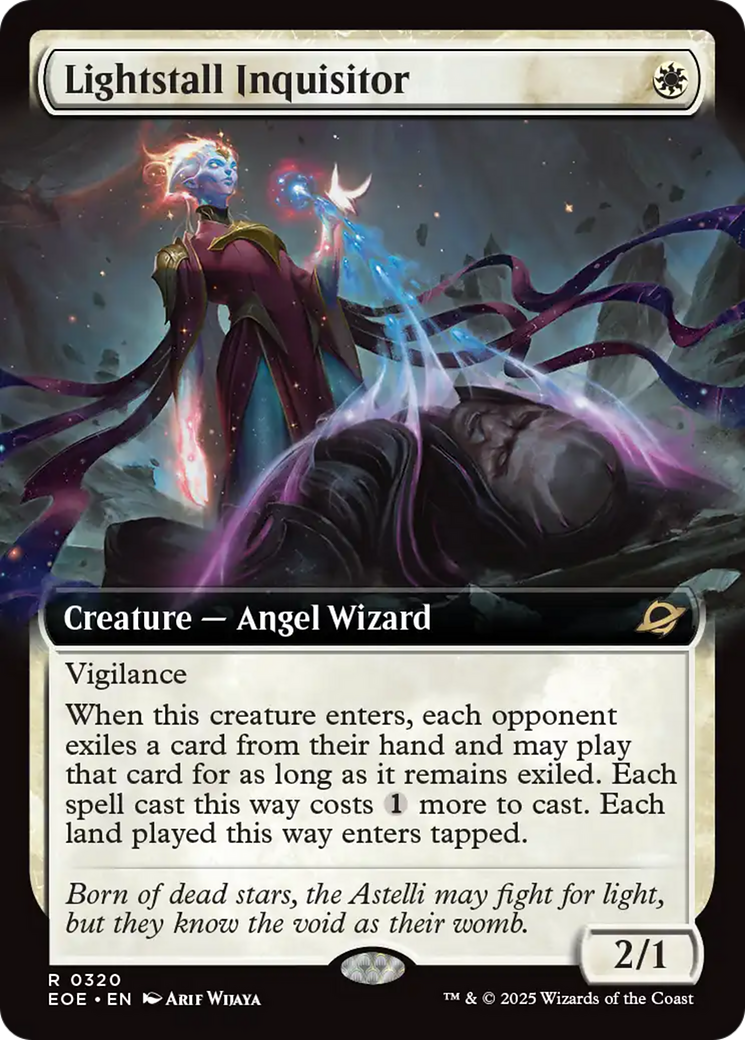 Lightstall Inquisitor (Extended Art) [Edge of Eternities] | Black Swamp Games