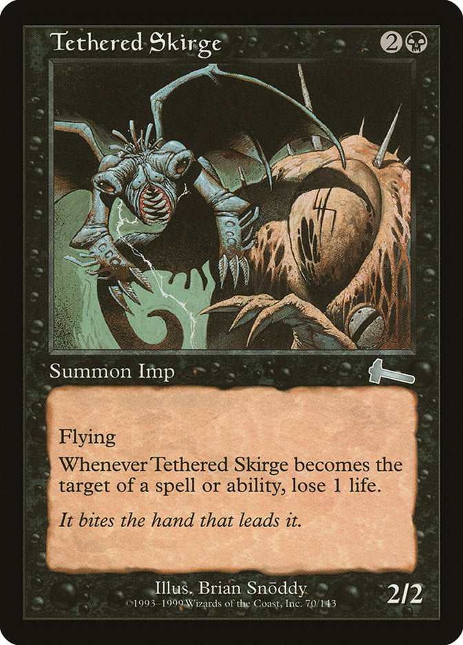 Tethered Skirge [Urza's Legacy] | Black Swamp Games