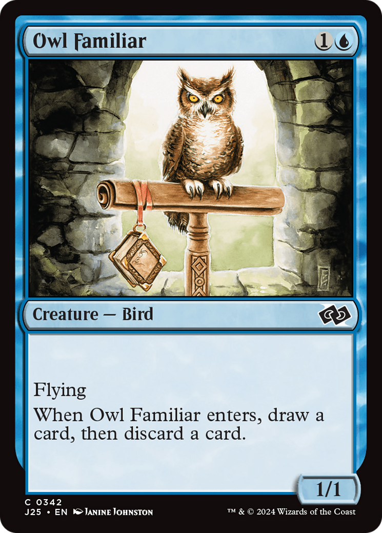 Owl Familiar [Foundations Jumpstart] | Black Swamp Games