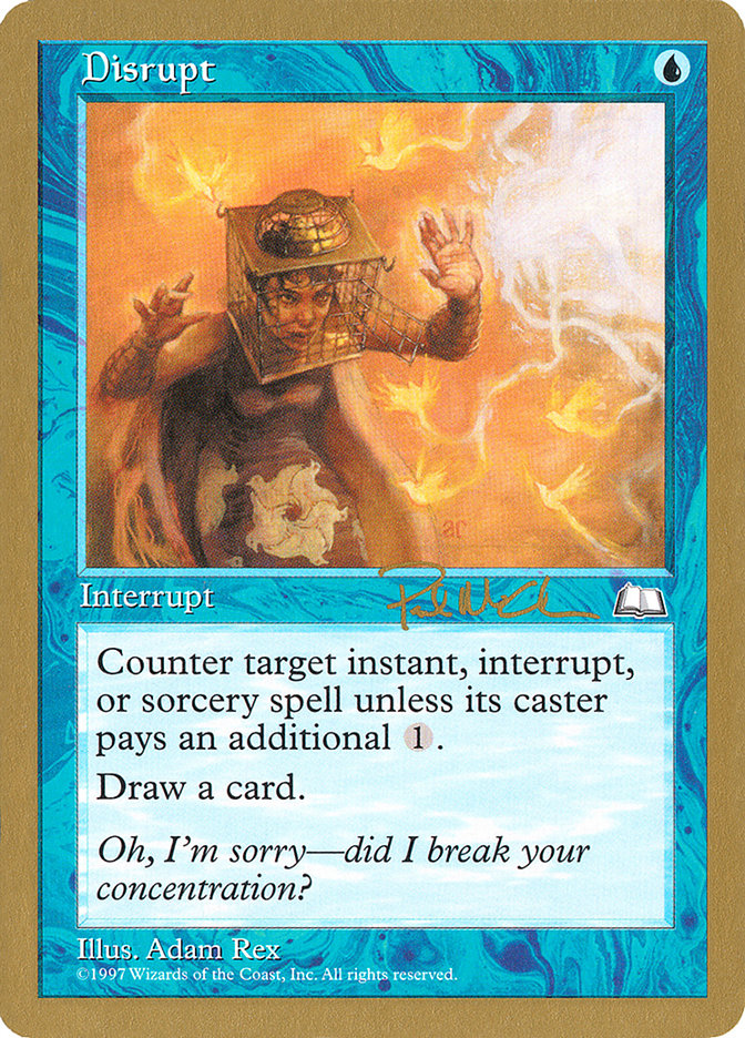 Disrupt (Paul McCabe) [World Championship Decks 1997] | Black Swamp Games