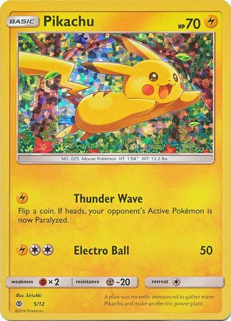 Pikachu (5/12) [McDonald's Promos: 2017 Collection] | Black Swamp Games