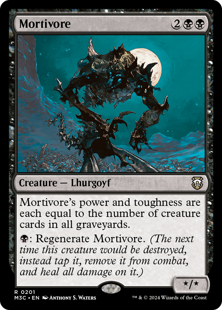 Mortivore (Ripple Foil) [Modern Horizons 3 Commander] | Black Swamp Games