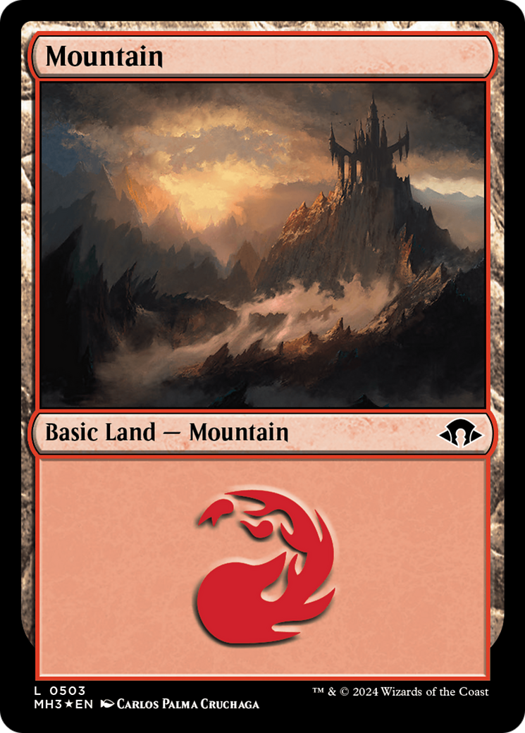 Mountain (0503) (Ripple Foil) [Modern Horizons 3] | Black Swamp Games