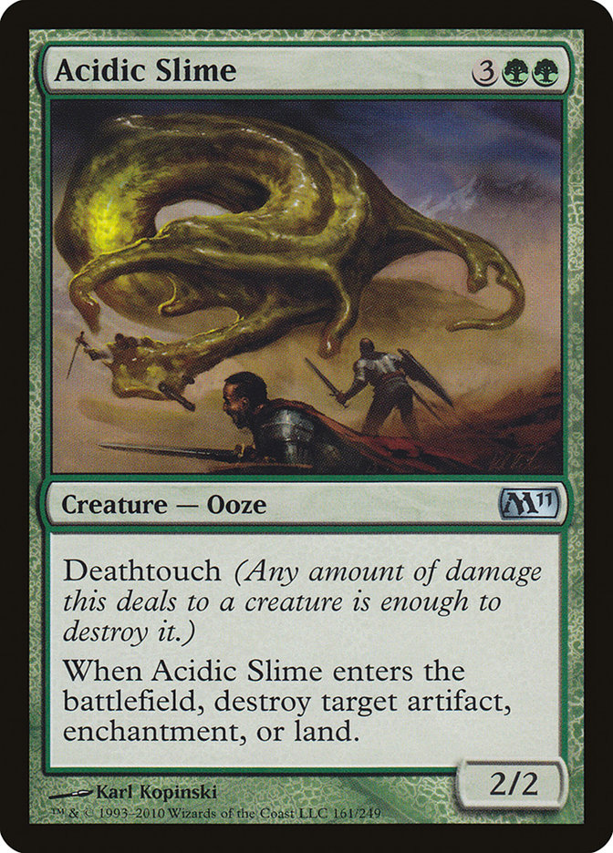 Acidic Slime [Magic 2011] | Black Swamp Games