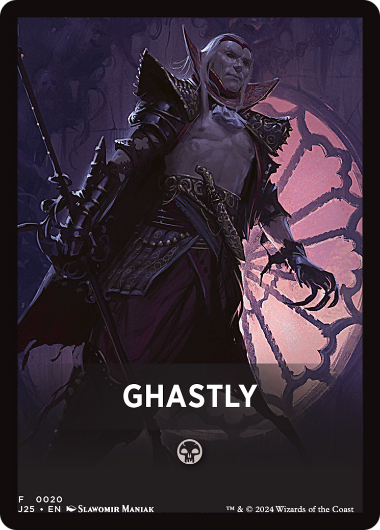 Ghastly Theme Card [Foundations Jumpstart Front Cards] | Black Swamp Games