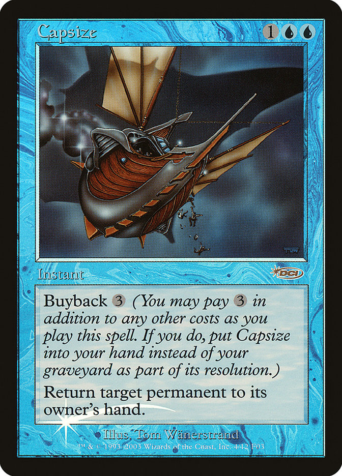 Capsize [Friday Night Magic 2003] | Black Swamp Games
