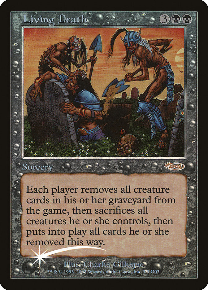 Living Death [Judge Gift Cards 2003] | Black Swamp Games
