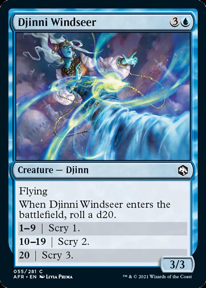 Djinni Windseer [Dungeons & Dragons: Adventures in the Forgotten Realms] | Black Swamp Games